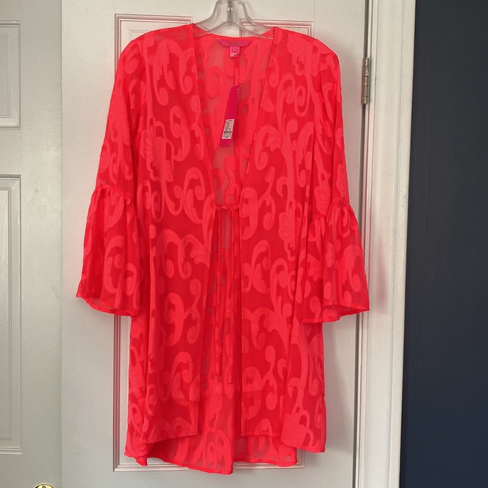 Lilly Pulitzer Open Motley Cover-Up Small NWT